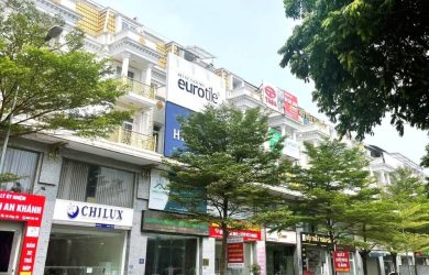 Phối cảnh shophouse Geleximco